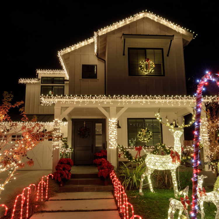 Holiday Lighting in Nutley, NJ
