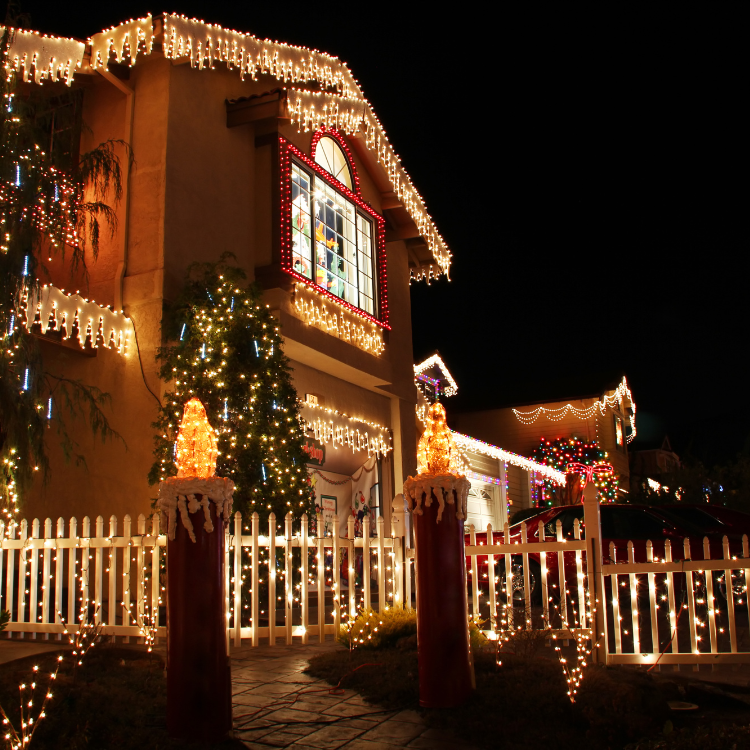 Holiday Lighting in Nutley, NJ